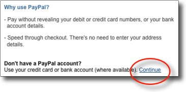 Use Credit Cards or Paypal to make your payment