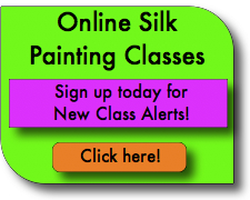 Join Teena Hughes' Online Silk Painting Classes