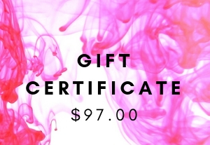 Gift Certificate $97 - How To Paint On Silk