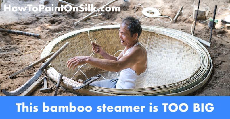 How to Steam Silk with a Bamboo Steamer with Teena Hughes