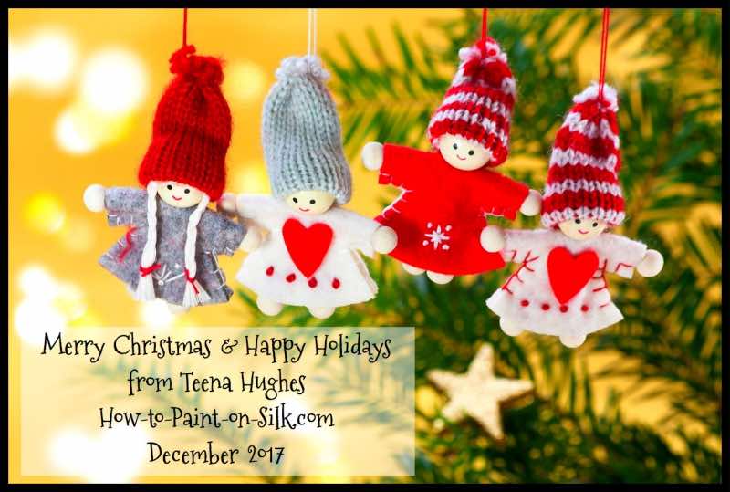 Merry Christmas and Happy Holidays 2017 from Teena Hughes