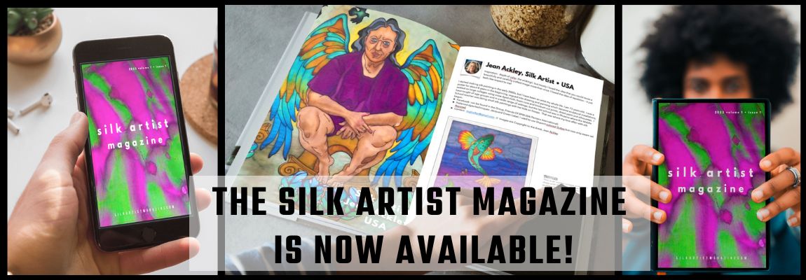 The SILK ARTIST MAGAZINE is now available on Amazon! Printed and Digital versions