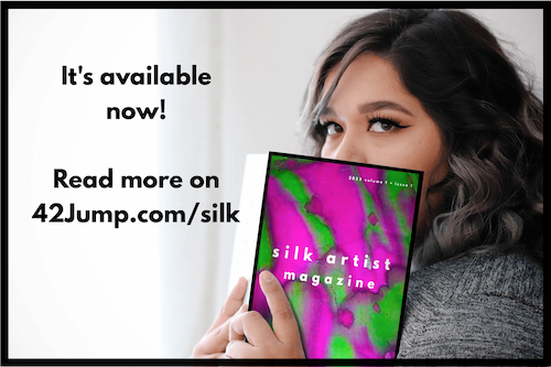 Check out my Silk Artist Magazine