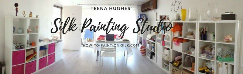 Teena Hughes Silk Painting Studio